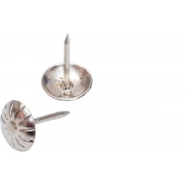 Декоративные гвозди СКОБЯНОЙ Орнамент, 50 г, хром 007149 