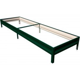 Грядка ГеоПластБорд 1x3 м, высота 20 см, зелёная 5951320Gr 