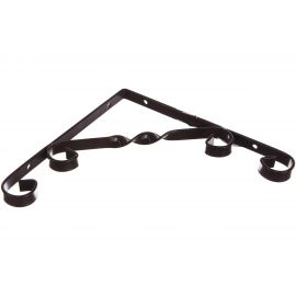 Декоративный кронштейн СИБРТЕХ 200х200 мм коричневый 94055 