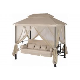 Беседка-качели Удачная Мебель Пальмира, цвет светло-бежевый, A31BL.T025 УТ-00021187 