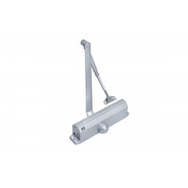 Доводчик DOORLOCK DL180A BC size 1-6/7 серебристый, с регулир. функциями тормоза открывания и усилия закрывания 75538 