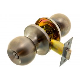 Ручка-защелка Фабрика замков 6072 SN BK СТ-00000140 