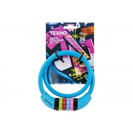 Навесной кодовый замок с тросом Авангард ТЕХНО СКАЙ ВС-Т10К 650 мм 7 329 