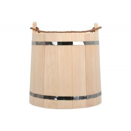 Ведро Банные штучки С лёгким паром, липа, 18 л 31199 