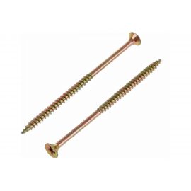 Потайной универсальный шуруп Метизный двор 5,0x120, желтый, 3 шт. 4690441018755 