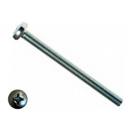 Винт с полуцилиндрической головкой КРЕП-КОМП цинк DIN7985 4х10 90шт вц410мф 