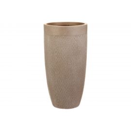 Напольное кашпо для цветов IDEALIST Lite Лотус высокое, круглое, 30х58 см, 41 л MESHV30-T 