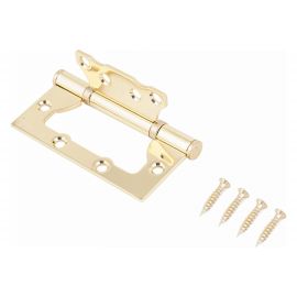 Накладная петля без врезки Стандарт 2BB BP (100х75х2.5 мм; латунь; 1 шт) 7107 