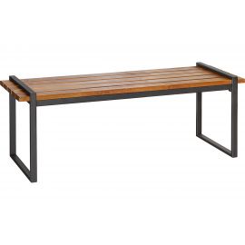 Уличная скамья GreenWeen FJORD черная GW-FJORD-B-W 