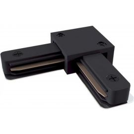 L-образный коннектор ЭРА TR1PALСBK для однофазного шинопровода черный Б0054466 