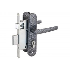 Врезной замок ПТИМАШ ЗВ4-3.08 ЗВ4-1.55 серебро А1433 