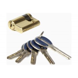 Цилиндровый механизм MSM перф. ключ-ключ, C 40 мм 30/10 PB 7614 