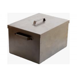 Двухуровневая коптильня Петромаш, 50х25х20 см, сталь 0.8 мм 59919 