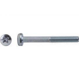 Винт КРЕП-КОМП DIN 7985, полуцилиндрическая головка, цинк, 4x50, неполная резьба, 30 шт. вц450нмф 