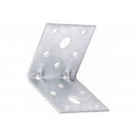 Крепежный уголок swfs 50х50х50х2 мм, с двумя ребрами, оцинк. тов-140461 