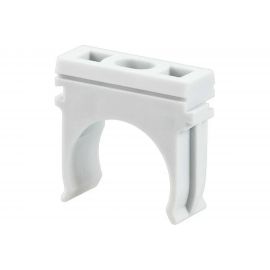 Серая крепеж-клипса для труб REXANT d 25 мм, 100 шт. 28-0125-2 