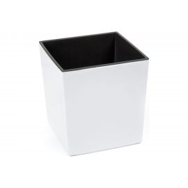 Кашпо с вкладышем LAMELA Sp.z o. JUKA 554 40x40x41.5 см, белый 039155 
