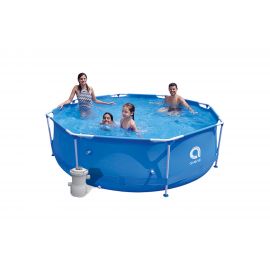 Каркасный бассейн JILONG ROUND 300х76 см, голубой 17798EU 