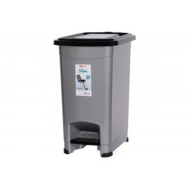 Контейнер для мусора Elf Plast Slim с педалью, 10 л, пластик ХТ2341 