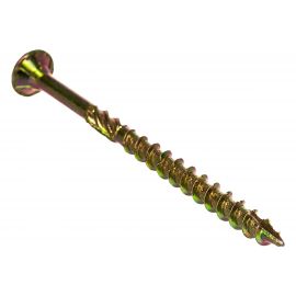 Саморез по дереву HIMTEX проф. желт. потай Torx 25 5x70 200 шт. 05070Fh 