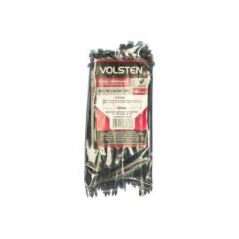 Хомут Volsten V02-1B-4,8х200-100 черный нейлон 4,8х200 100шт. 12963 