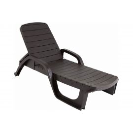 Пластиковый лежак Garden Story Прованс шоколад 3730-МТ003 