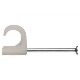 Крепежная скоба ЕВРОПАРТНЕР белая SC 10-14 20шт. 3 0834 4 