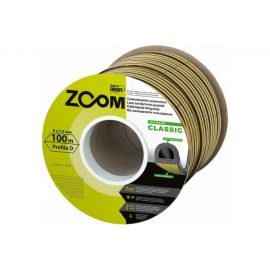 Уплотнитель самоклеящийся ""D"", черный, Classic ZOOM, 100m 02-2-4-102 