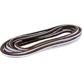 Щеточный уплотнитель Mebax 7х12 черный, в пакете, 6 м 00-00001437 