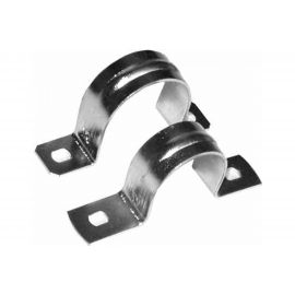 Крепежная двухлапковая скоба Ruvinil d25 мм метал. оцинк. уп.25 шт С21425 