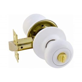 Ручка-защелка НОРА-М NEW белый Н-03 фикс. 15716 