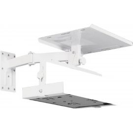 Полка ТВ/видео Amig белая 400 BL 