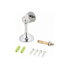 Магнитный ограничитель Стандарт 102 CP (европакет; прямой; хром) 12586 