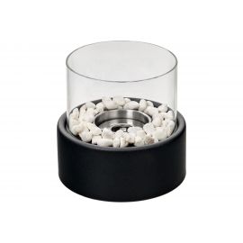 Настольный биокамин BRADEX ROUND 16x16x15 см, из металла, стекла TD 0748 