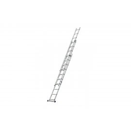 SMARTY Трёхсекционная алюминиевая лестница 3х10 SN011-310 
