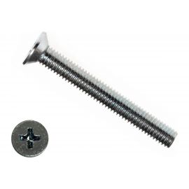Потайной винт КРЕП-КОМП цинк, DIN965, 4х60 30 шт вп460мф 