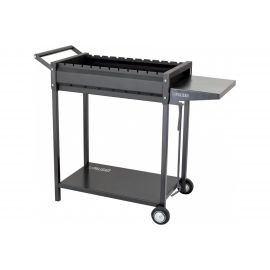 Сварной мангал на колесах PALISAD Camping 662х390х152/805мм, сталь 2 мм, кочерга 69669 