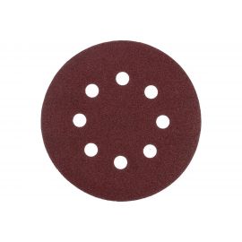 Круг абразивный шлифовальный перфорированный под липучку (10 шт; 125 мм; Р40) TUNDRA 2603073 