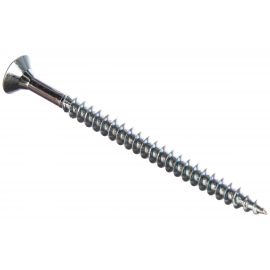 Саморез Стройметиз 5,0х70 универсальный, белый цинк уп. 250 шт. 2150898 