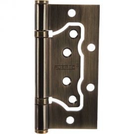 Стальная петля (плоск. колп., бронза античная, БЕЗ ВРЕЗКИ) PUERTO 100-2S FH ABбезВР 