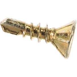 Оконный саморез Метизный двор 3,9x13 сверло, желтый, 1000 шт. 4607159062932 