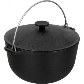 Чугунный казан с крышкой BOYSCOUT 6 л 61544 