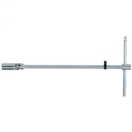 Свечной магнитный ключ с крестовым карданом FORCE 807330016UM 