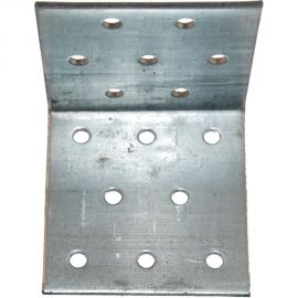 Крепежный равносторонний уголок Метизный двор KUR-50х50х60, 4690441004208 