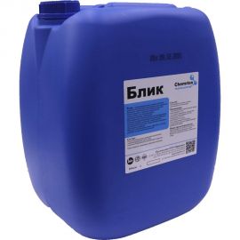 Щелочное пенное средство для очистки и обезжиривания твердых поверхностей ХИМИТЭКС Блик 20 л БЛ008/20ЛК 