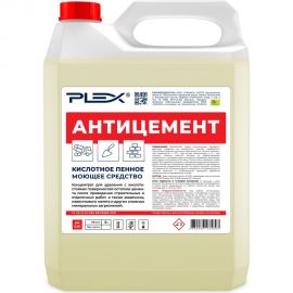 Кислотное пенное средство PLEX Антицемент 5 л УТ000005599 