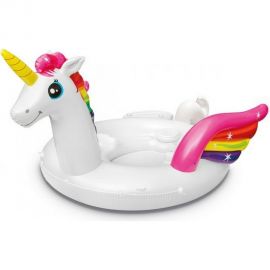 Надувной остров Intex Единорог 503х335х173 см 57266 