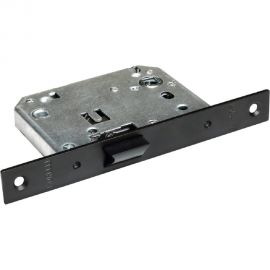 Бесшумная сантехническая защелка MORELLI 2070P BL, цвет - черный 9012831 