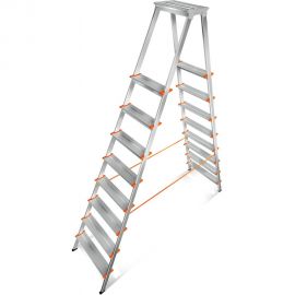 Алюминиевая cтремянка Эйфель Мастер 130 - 208 