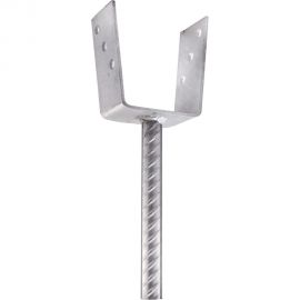 Основание колонны бруса тип U КРЕПКО-НАКРЕПКО 120x325x120 44982 